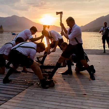 Wolfgangsee Seeblickplatzl 220 - Mit Tollem Seeblick! شتروبل المظهر الخارجي الصورة